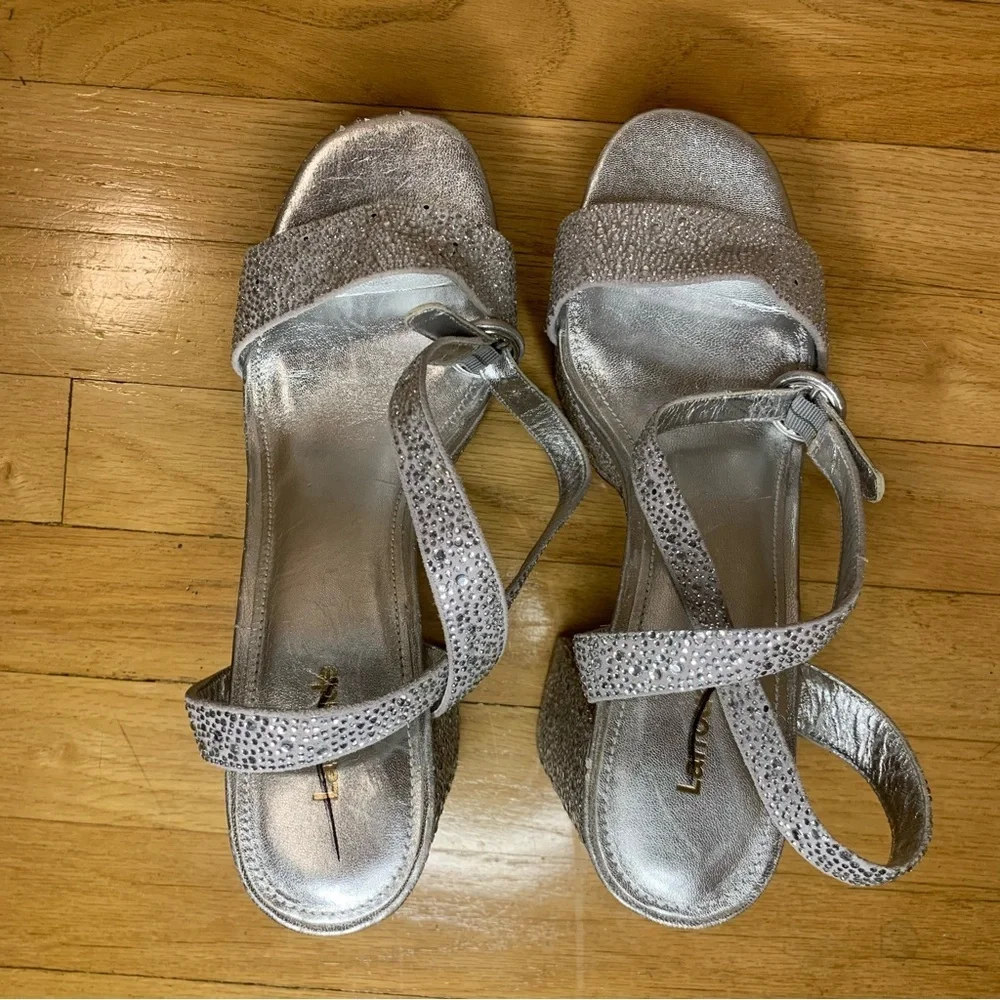 Larroude platform sandals